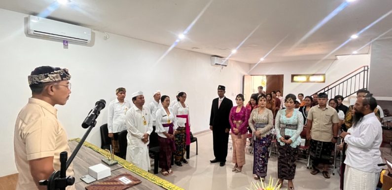 Pelantikan dan Pengambilan Sumpah Jabatan PPAT di Kabupaten Klungkung.