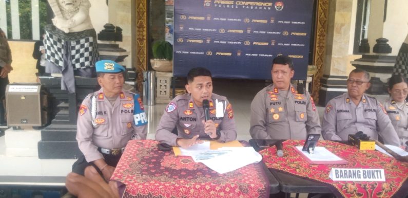 Sat Lantas Polres Tabanan Ungkap Kasus Laka Lantas Mengakibatkan Korban Jiwa dan Tindak Tegas Pelanggar Knalpot Brong.