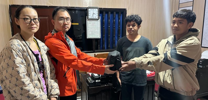 Polres Jembrana Berhasil Ungkap Kasus Kehilangan Tas WNA Cina di Kapal Pratitha IV.