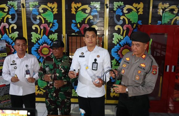 RUTAN NEGARA  BERSAMA POLRES DAN KODIM JEMBRANA GELAR INSPEKSI MENDADAK PADA TENGAH MALAM.