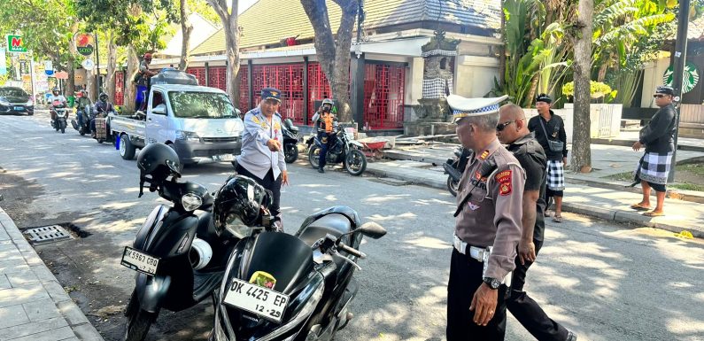 Tertibkan Parkir Liar, Wujudkan Sanur yang Tertib dan Nyaman.