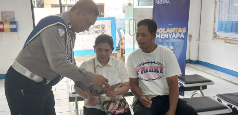 Melalui  Polantas Menyapa, Satpas SIM Polres Bangli Berikan Pelayanan Yang Humanis, Ramah dan Transparan.