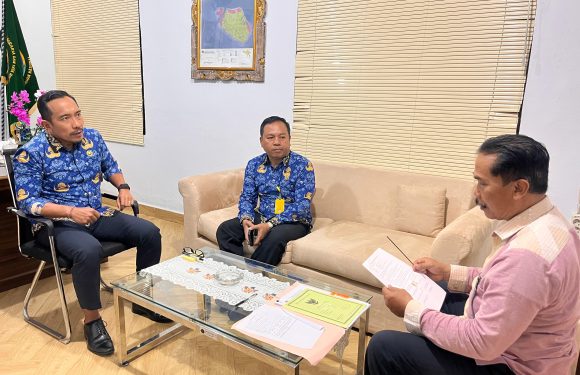 Kantah Klungkung Gelar Pengambilan Sumpah Permohonan Sertipikat Hilang Yang Terletak di Desa Ped.