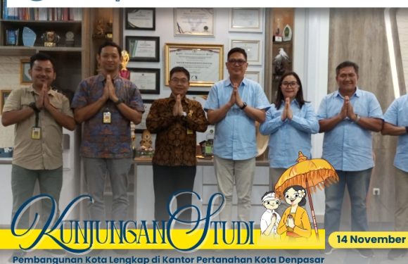 Kantor Pertanahan Kota Denpasar Menerima Kunjungan Kantor Pertanahan Kota Bitung dalam rangka Studi dan Sharing Session Menuju  Kota Bitung Lengkap.