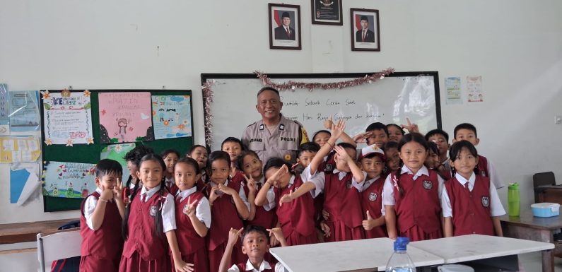 Sebanyak 1.427 Siswa SD di Sanur Terima Paket Makan Bergizi Gratis.