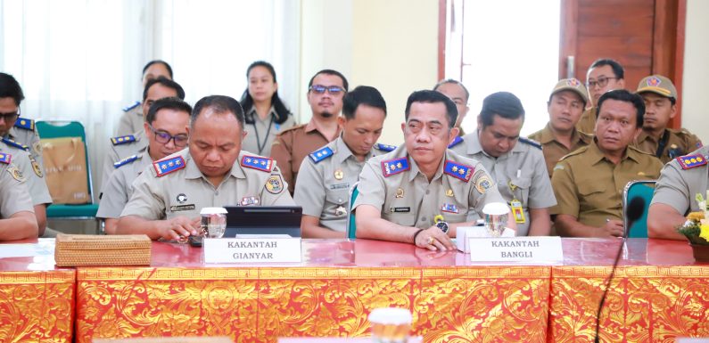 Kantor Pertanahan Kabupaten Bangli mengikuti Rapat Pemantauan dan Evaluasi Rekomendasi Kegiatan Pendaftaran Tanah dan Ruang Tahun 2025 yang diselenggarakan oleh Kantor Wilayah Badan Pertanahan Nasional Provinsi Bali.