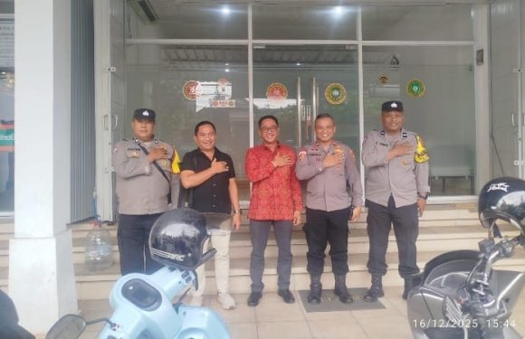 Jelang Natal 2025, Kapolsek Denpasar Selatan Sambang ke  Gereja GKMI Ekklesia beri himbauan kamtibmas.