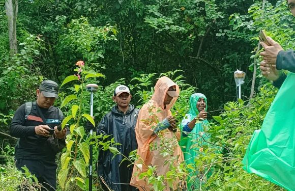 Kantor Pertanahan Kabupaten Klungkung Laksanakan Penelitian Lapang Terkait Pembatalan Sertipikat di Kawasan Kehutanan Nusa Penida.