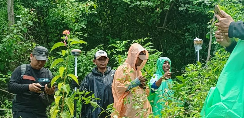 Kantor Pertanahan Kabupaten Klungkung Laksanakan Penelitian Lapang Terkait Pembatalan Sertipikat di Kawasan Kehutanan Nusa Penida.