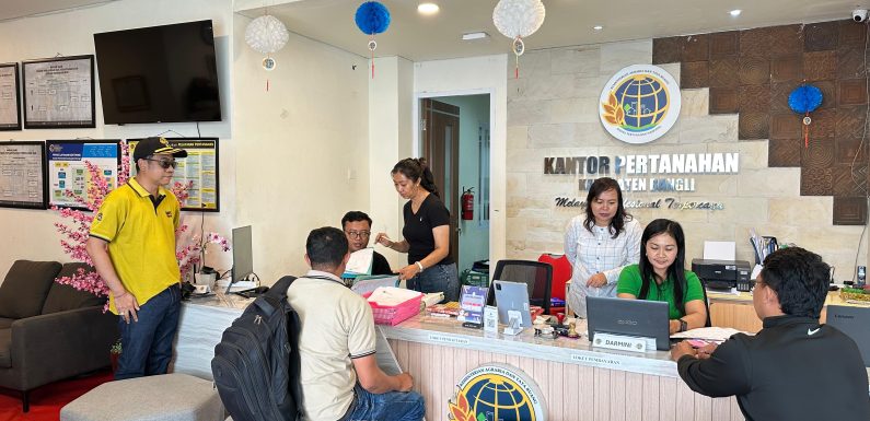 Kantor Pertanahan Kabupaten Bangli Hadirkan Inovasi Layanan Selama Libur Natal dan Tahun Baru