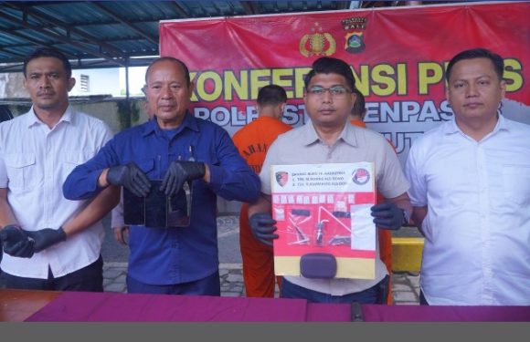 Edarkan Sabu dan Ekstasi, Dua Pria Diamankan Sat Narkoba Polresta Denpasar.