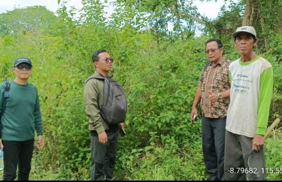 Kantor Pertanahan Kabupaten Klungkung Gelar Sidang Panitia A di Desa Sekartaji, Nusa Penida, Sekaligus  Pengecekan Lapangan.