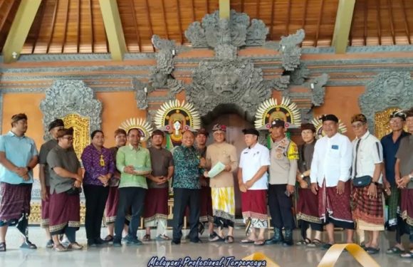 Kantor Pertanahan kabupaten Gianyar Gelar Penyerahan Sertipikat Kepada Masyarakat di Ubud.