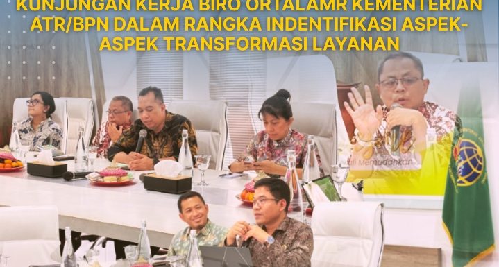 Kantor Pertanahan Kota Denpasar menerima kunjungan kerja Biro Organisasi, Tata Laksana, dan Manajemen Risiko Kementerian Agraria dan Tata Ruang/Badan Pertanahan Nasional (ATR/BPN).