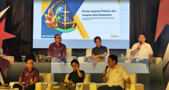 Kepala Kantor Pertanahan Kota Denpasar beserta jajaran menghadiri undangan Sarasehan Pengurus Daerah Ikatan Pejabat Pembuat Akta Tanah (IPPAT).