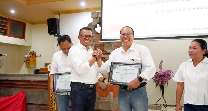 Kantor Pertanahan Kabupaten Badung Berhasil Meraih Enam Penghargaan atas Kinerja dan Prestasi Yang dicapai Sepanjang Tahun 2025.