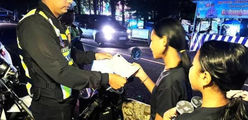 Operasi Zebra Agung 2025 Polres Jembrana Dinilai Efektif, Tercatat Korban Meninggal Turun 66% dan Fatalitas Menurun Signifikan.