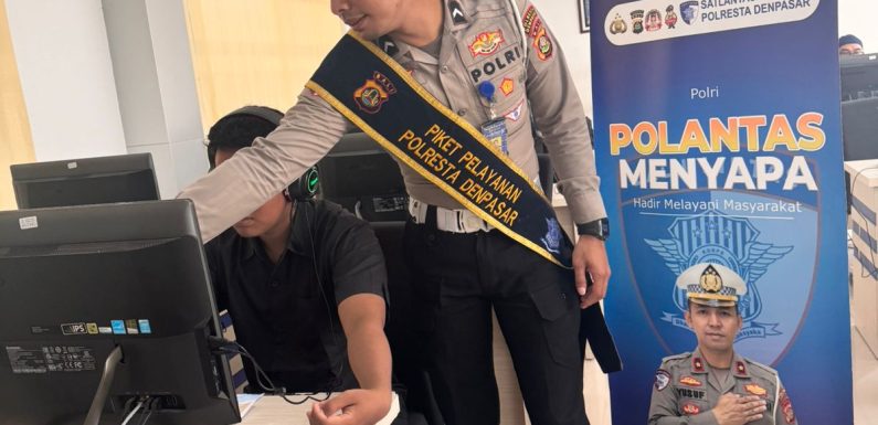 Satpas SIM Polresta Denpasar Tingkatkan Pelayanan: Humanis, Profesional, Bebas Calo.