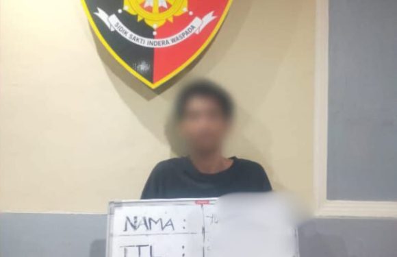 Unit Reskrim Polsek Dentim Amankan Dua Terduga Pelaku Curanmor di Jl. Kusuma Atmaja.