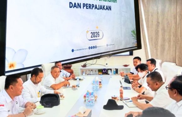 Kantor Pertanahan Kota Denpasar Menerima Kunjungan Kantor Pertanahan Kabupaten Tabanan Dalam Rangka Studi Implementasi integrasi data Pertanahan dan Perpajakan Melalui Sistem Penghubung Layanan Pemerintah (SPLP),