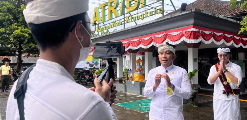 Kantor Pertanahan Kabupaten Klungkung Ikuti Evaluasi Wawancara Zona Integritas Menuju WTAB.