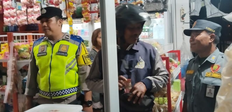 Patroli Dialogis Polsek Denpasar Utara Jaga Kamtibmas di Desa Peguyangan Kangin