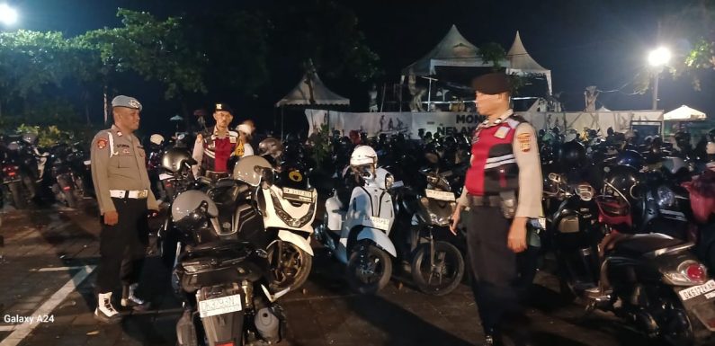 KRYD Polsek Denpasar Selatan Cegah Gangguan Kamtibmas, Patroli Berjalan Kondusif