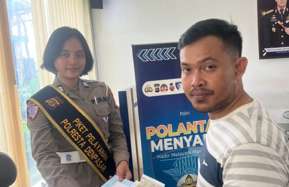 Polantas Menyapa, Satlantas Polresta Denpasar Hadirkan Pelayanan Humanis dan Profesional.