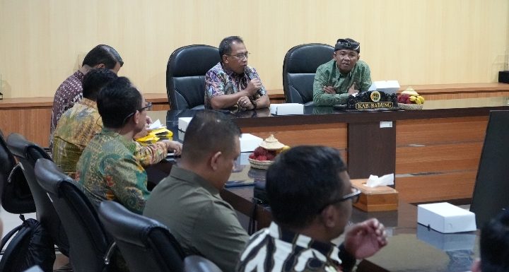 Kantor Pertanahan Kabupaten Badung Menerima Audiensi Badan Strategi Kebijakan dan Pendidikan dan Pelatihan Hukum dan Peradilan Mahkamah Agung Republik Indonesia.