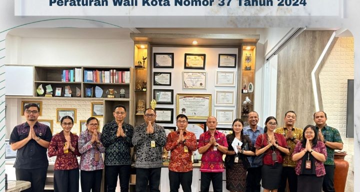 Kantor Pertanahan Kota Denpasar Gelar  Rapat Pembahasan Pemecahan Bidang Tanah terkait Peraturan Daerah Nomor 6 Tahun 2023 dan Peraturan Wali Kota Nomor 37 Tahun 2024.