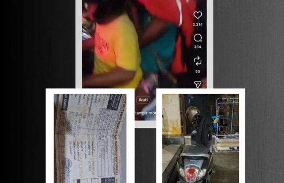 Aksi Cepat Warga Gagalkan Percobaan Curanmor di Panjer, Pelaku Diamankan Polsek Denpasar Selatan.