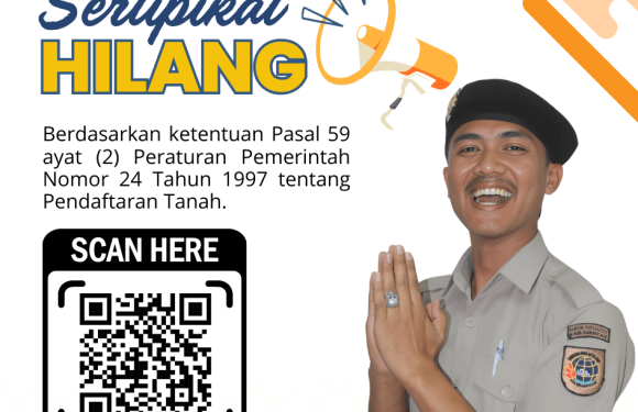 Pengumuman Sertipikat Hilang Atas Nama I Made Sakap Kesarya Dengan SHM No.485 Desa Buahan Kaja