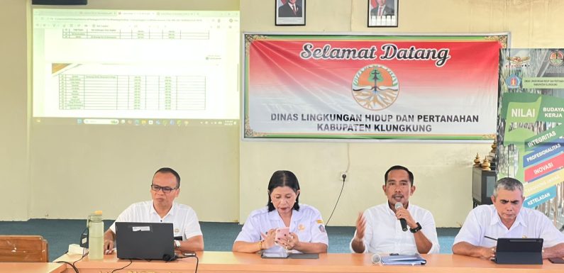 Kepala Kantor Pertanahan Kabupaten Klungkung Hadiri Rapat Tindak Lanjut LC Subak Kacang Dawa.