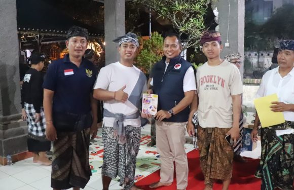 Cegah Penyalahgunaan Obat terlarang, Sat Narkoba Sosialisasi Kepada Warga Sumerta Kelod Denpasar Timur.