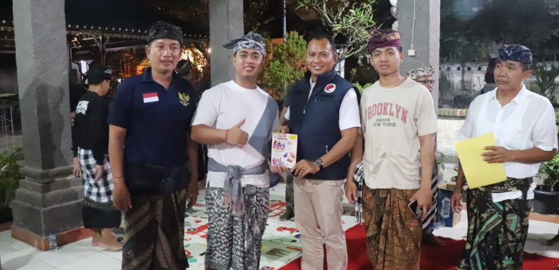 Cegah Penyalahgunaan Obat terlarang, Sat Narkoba Sosialisasi Kepada Warga Sumerta Kelod Denpasar Timur.