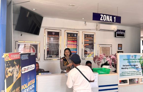 Pelayanan Satpas SIM Polresta Denpasar Berjalan Lancar, Warga Dilayani Cepat dan Humanis.