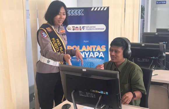 Pelayanan Humanis Satpas SIM Polresta Denpasar, Pemohon Nyaman Ikuti Ujian Teori