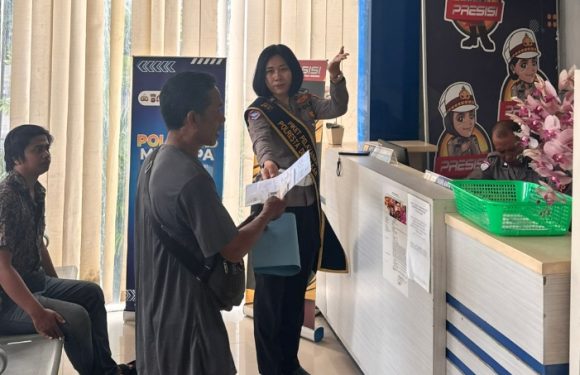 Satpas SIM Polresta Denpasar Berikan Pendampingan Maksimal kepada Pemohon, Pelayanan Humanis dan Profesional.