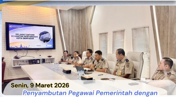 Kantor Pertanahan Kota Denpasar kedatangan Pegawai Pemerintah dengan Perjanjian Kerja (PPPK) yang Mendapatkan Penugasan Baru
