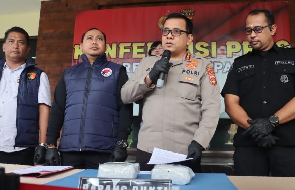 Residivis Narkoba Diciduk di Jimbaran, 2 Kg Sabu Senilai Rp6 Miliar Diamankan Satres Narkoba Polresta Denpasar