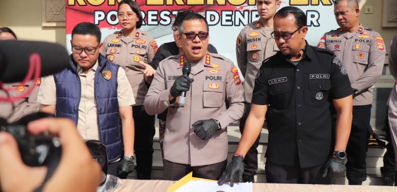 Polresta Denpasar Dan Jajaran Polsek Ringkus 37 Pelaku Kriminal dalam Tiga Pekan