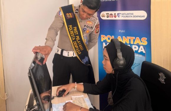 Pelayanan Prima Satpas SIM Polresta Denpasar: Pendampingan Maksimal untuk Pemohon Ujian Teori.