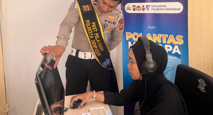 Pelayanan Prima Satpas SIM Polresta Denpasar: Pendampingan Maksimal untuk Pemohon Ujian Teori.