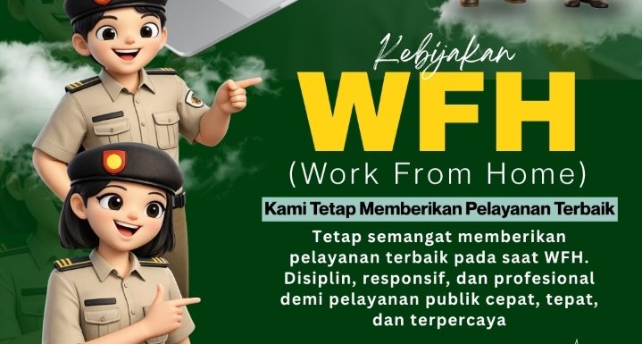 Terkait Work From Home (WFH), Pelayanan Pertanahan Kantah Kota Denpasar Tetap Berjalan Optimal.
