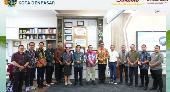 Kantor Pertanahan Kota Denpasar Menerima Kunjungan Kerja Kepala Biro Sumber Daya Manusia (SDM) Kementerian ATR/BPN, Budi Santosa, S.T., M.T.