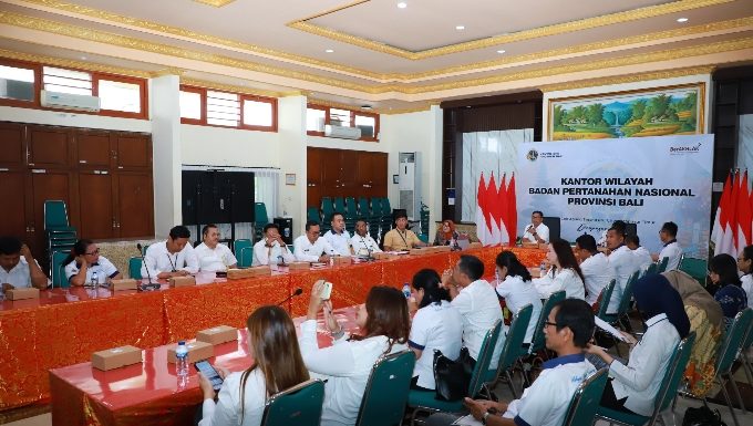 Kantor Pertanahan Kabupaten Bangli Mengikuti Kegiatan Koordinasi Fasilitasi Bantuan Hukum dan Penguatan JDIH.
