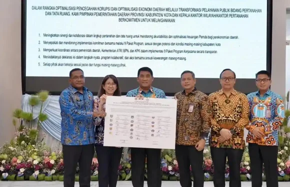 Kementerian ATR/BPN Gandeng KPK Perkuat Tata Ruang dan Layanan Pertanahan di Daerah