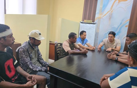 Polsek Denpasar Selatan Amankan Dua Kelompok Pemuda yang Terlibat Keributan di Jalan Hang Tuah