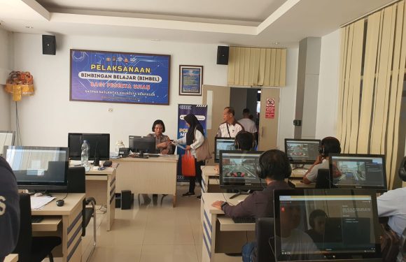 Pelayanan Humanis Satpas SIM Polresta Denpasar, Ujian Teori Dibimbing Dengan Nyaman