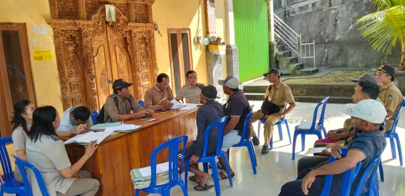 Tim PTSL Kantor Pertanahan Kabupaten Klungkung Hadir di Desa Batukandik untuk Percepat Proses Sertipikasi Tanah Masyarakat.